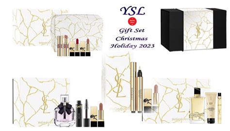 yves saint laurent holiday 2023|ysl holiday gift sets.